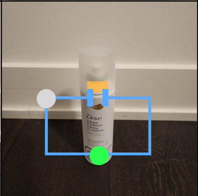 Dry shampoo connected