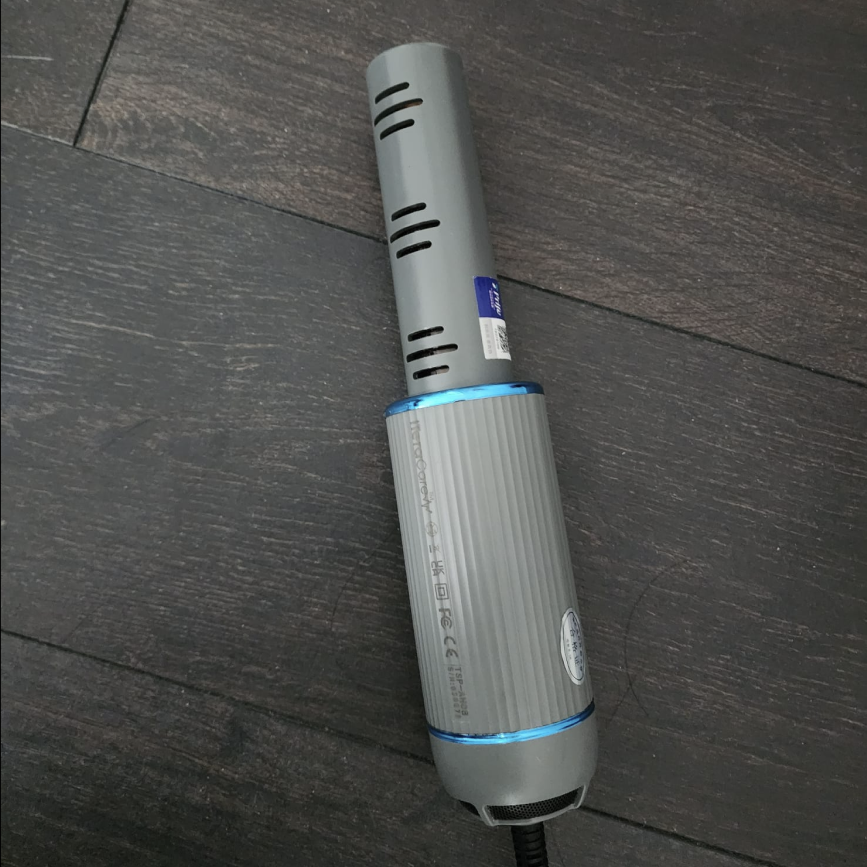 Hairdryer on and off