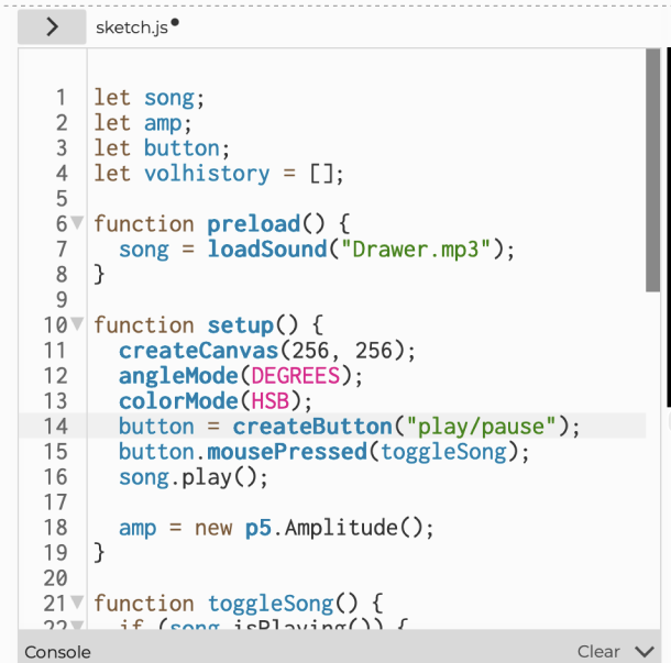 Code for radial frequency